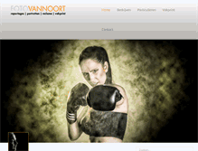 Tablet Screenshot of fotovannoort.nl